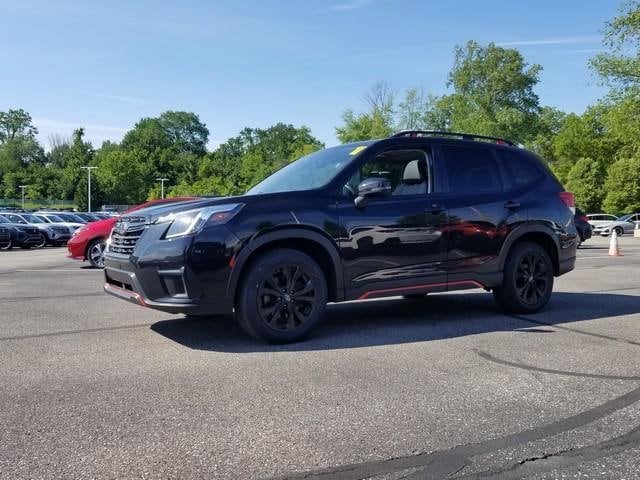 Certified 2022 Subaru Forester Sport with VIN JF2SKAJC7NH486298 for sale in North Olmsted, OH