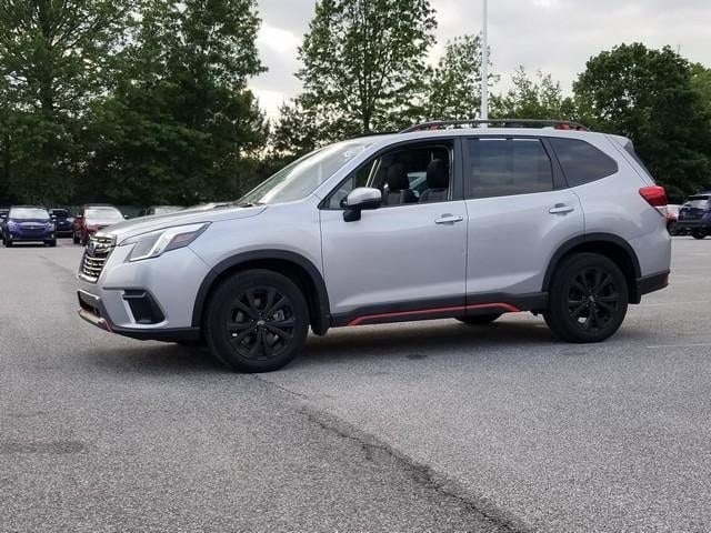 Certified 2022 Subaru Forester Sport with VIN JF2SKAJCXNH476932 for sale in North Olmsted, OH