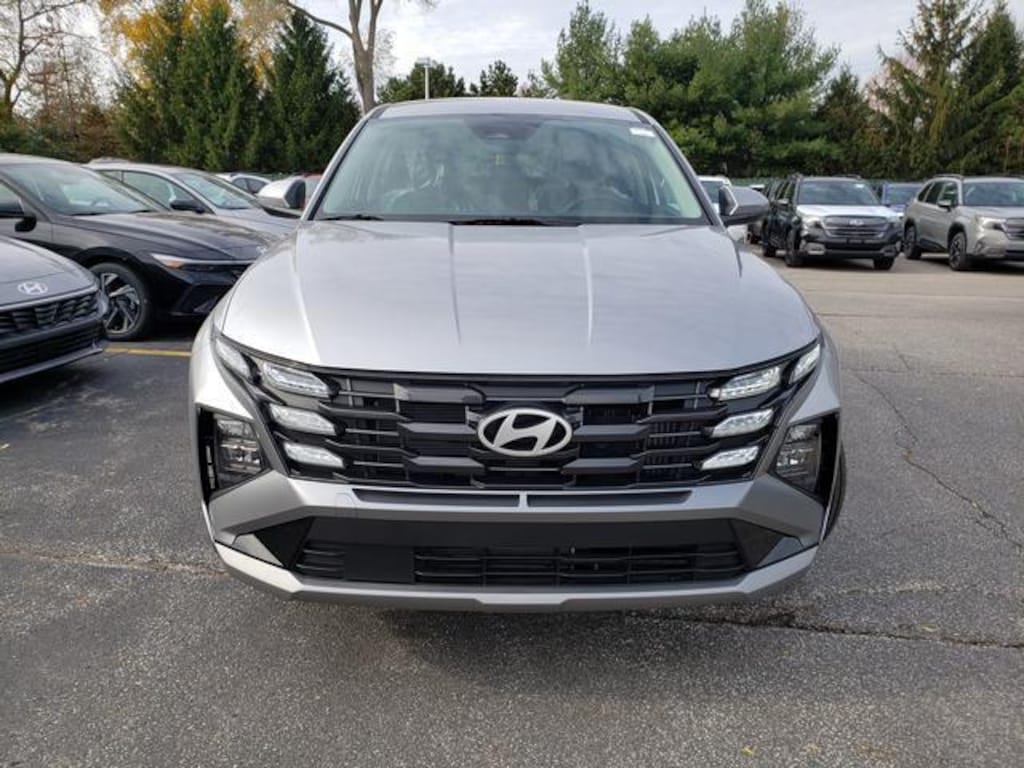 New 2026 Hyundai Tucson Hybrid Blue SUV