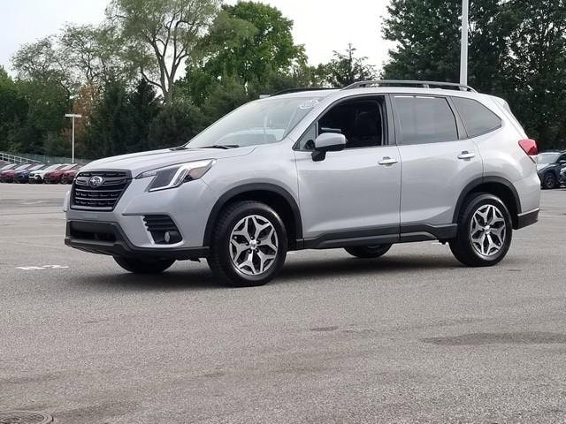 Certified 2023 Subaru Forester Premium with VIN JF2SKAEC5PH441745 for sale in North Olmsted, OH