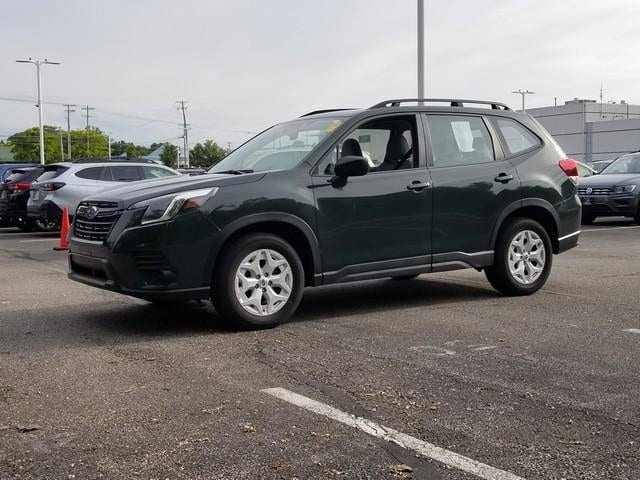 Certified 2022 Subaru Forester Base with VIN JF2SKACCXNH464941 for sale in North Olmsted, OH