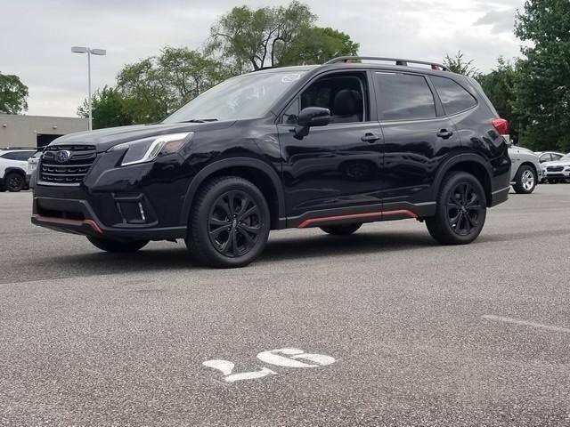 Certified 2022 Subaru Forester Sport with VIN JF2SKAJC4NH467949 for sale in North Olmsted, OH