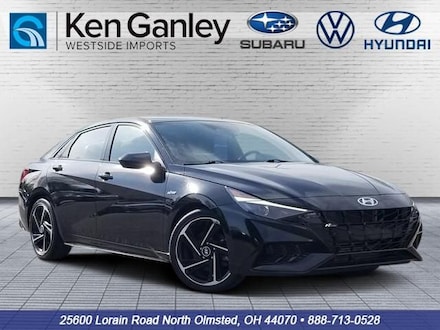 Featured Used 2023 Hyundai Elantra N Line Sedan for Sale in North Olmsted, OH