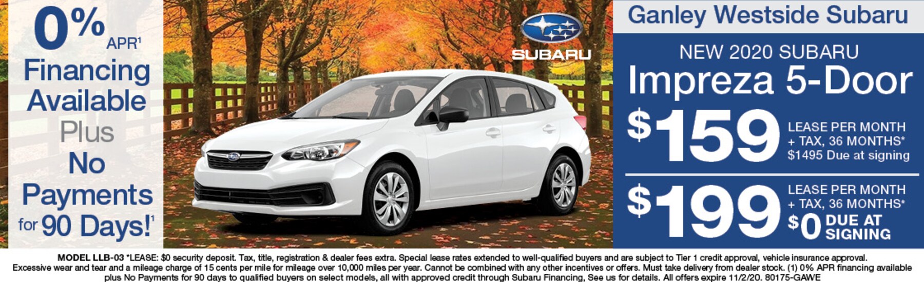 New Subaru &amp; Used Car Dealer Ganley Westside Subaru