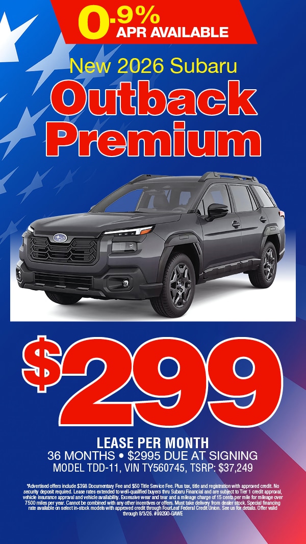 New Subaru Outback Specials | Ken Ganley Subaru North Olmsted