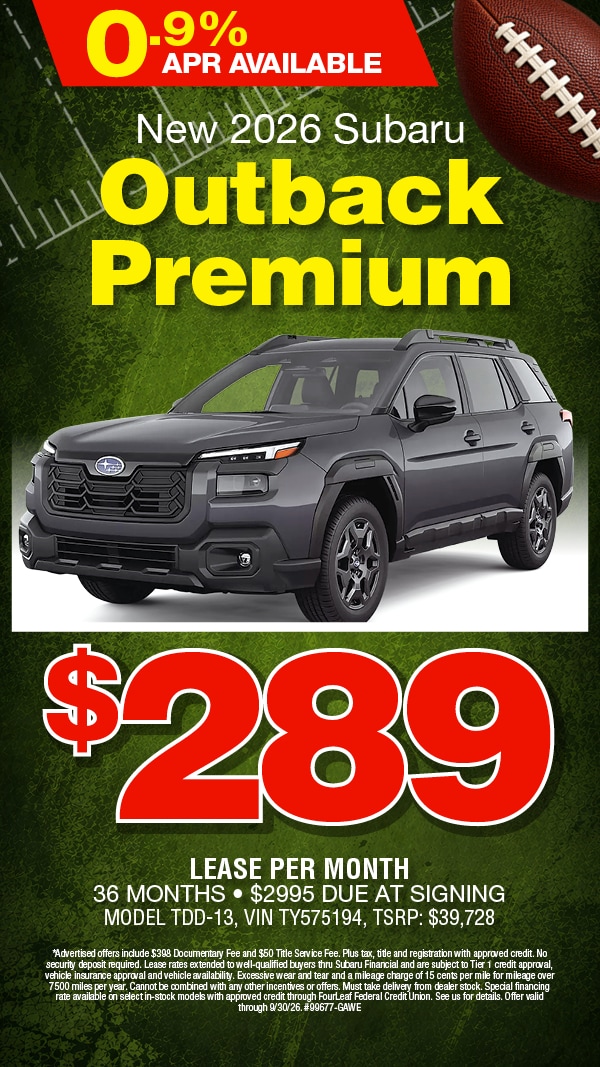 New Subaru Outback Specials | Ken Ganley Subaru North Olmsted