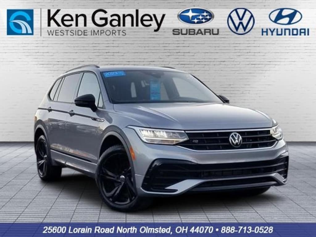 Certified 2023 Volkswagen Tiguan 2.0T SE R-Line Black SUV