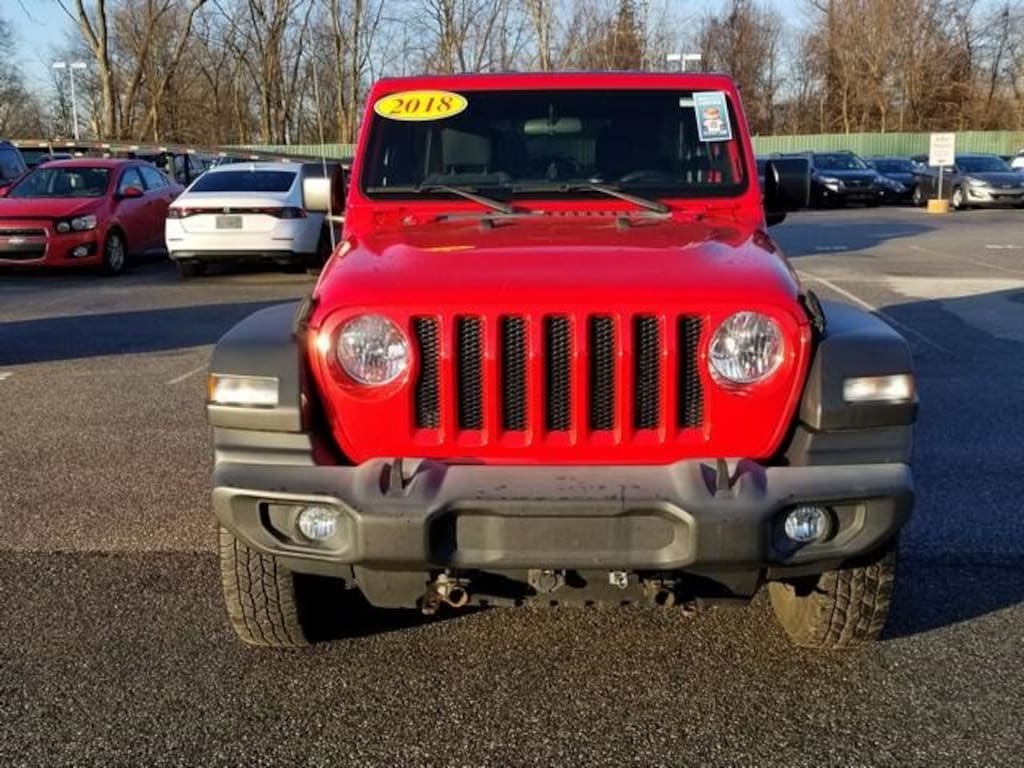 Used 2018 Jeep Wrangler Unlimited Sport SUV