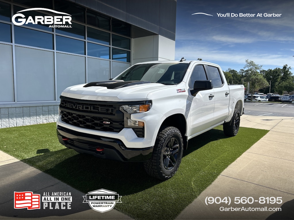 New 2026 Chevrolet Silverado 1500 Custom Trail Boss Truck