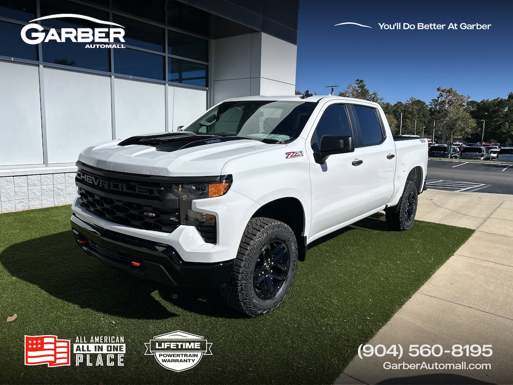 New 2026 Chevrolet Silverado 1500 Custom Trail Boss Truck
