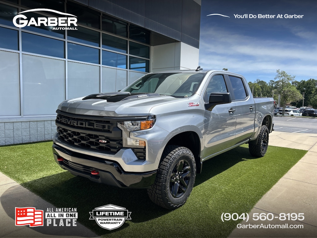 New 2026 Chevrolet Silverado 1500 Custom Trail Boss Truck