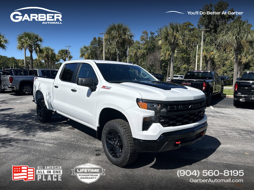 New 2026 Chevrolet Silverado 1500 Custom Trail Boss Truck