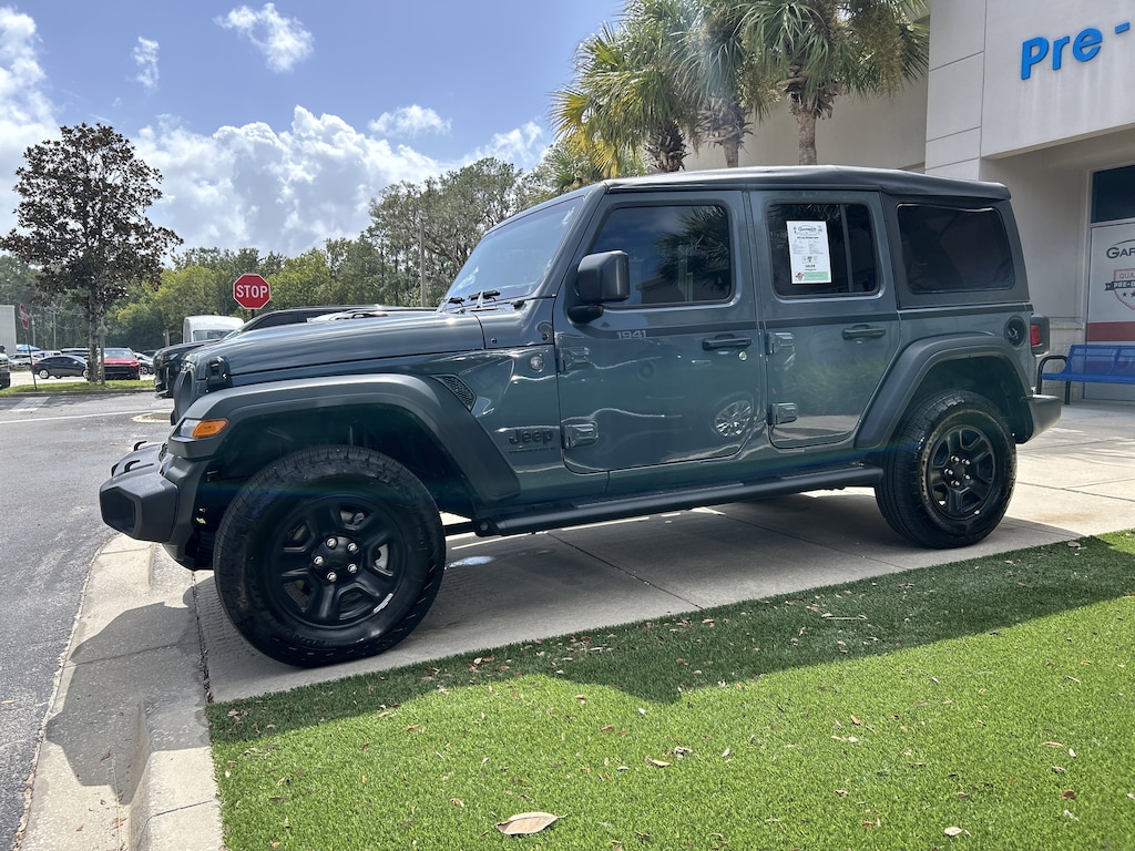 Used 2025 Jeep Wrangler 4-Door Sport 4x4 SUV