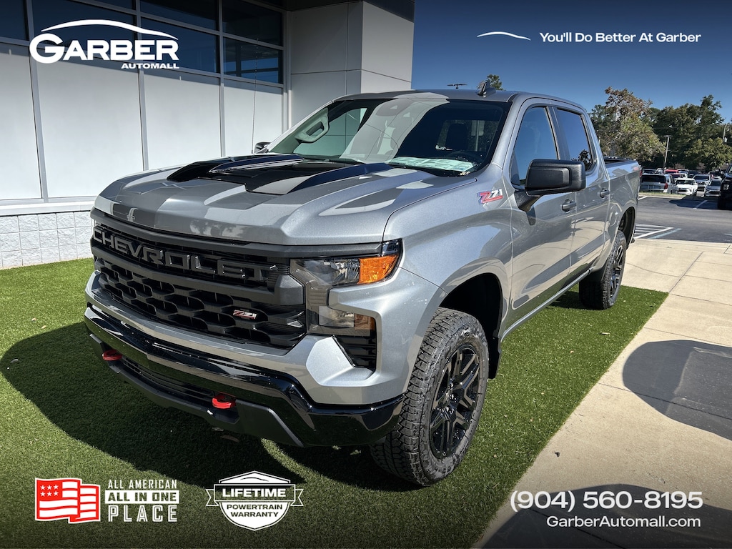 New 2026 Chevrolet Silverado 1500 Custom Trail Boss Truck