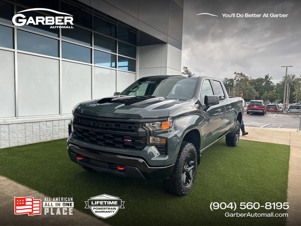 New 2026 Chevrolet Silverado 1500 Custom Trail Boss Truck
