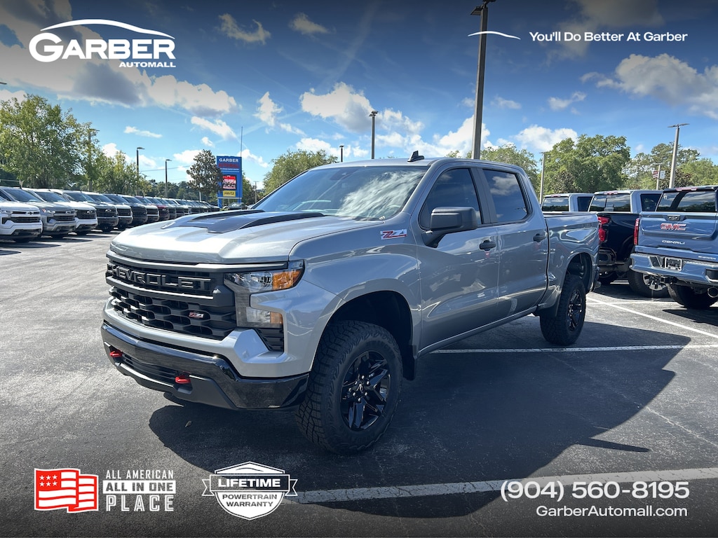 New 2026 Chevrolet Silverado 1500 Custom Trail Boss Truck
