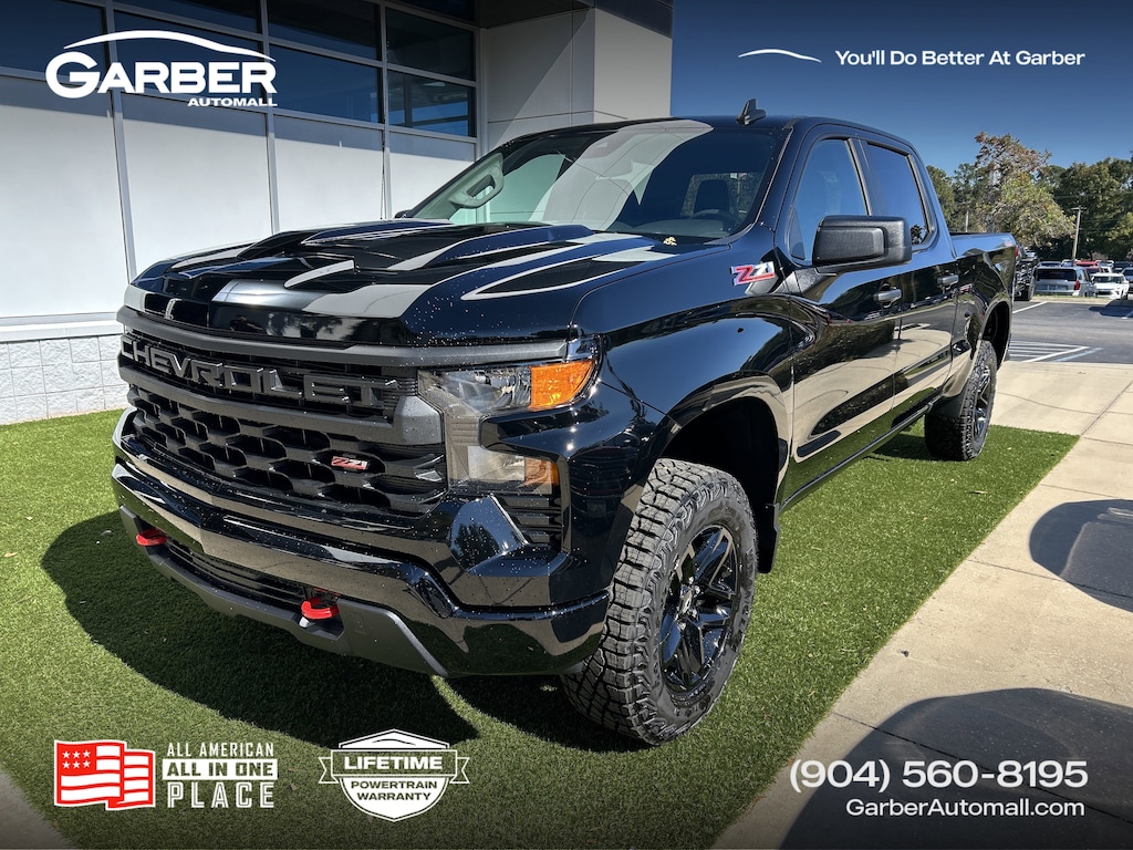 New 2026 Chevrolet Silverado 1500 Custom Trail Boss Truck