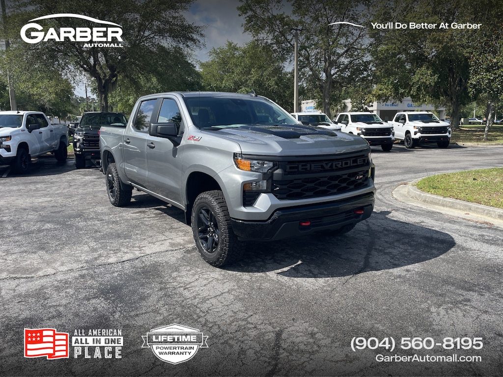 New 2026 Chevrolet Silverado 1500 Custom Trail Boss Truck