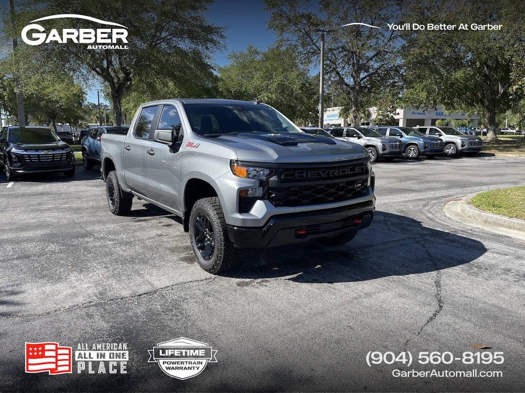 New 2026 Chevrolet Silverado 1500 Custom Trail Boss Truck
