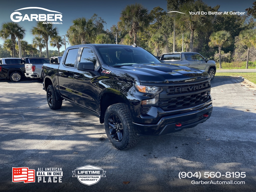 New 2026 Chevrolet Silverado 1500 Custom Trail Boss Truck
