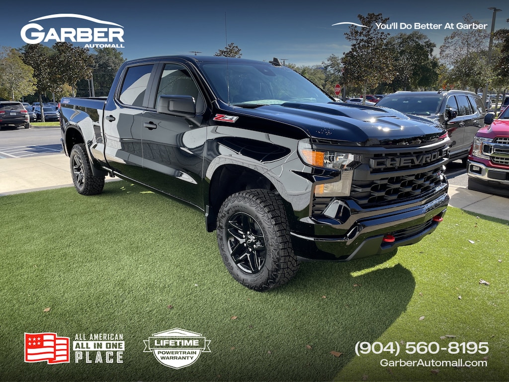 New 2026 Chevrolet Silverado 1500 Custom Trail Boss Truck