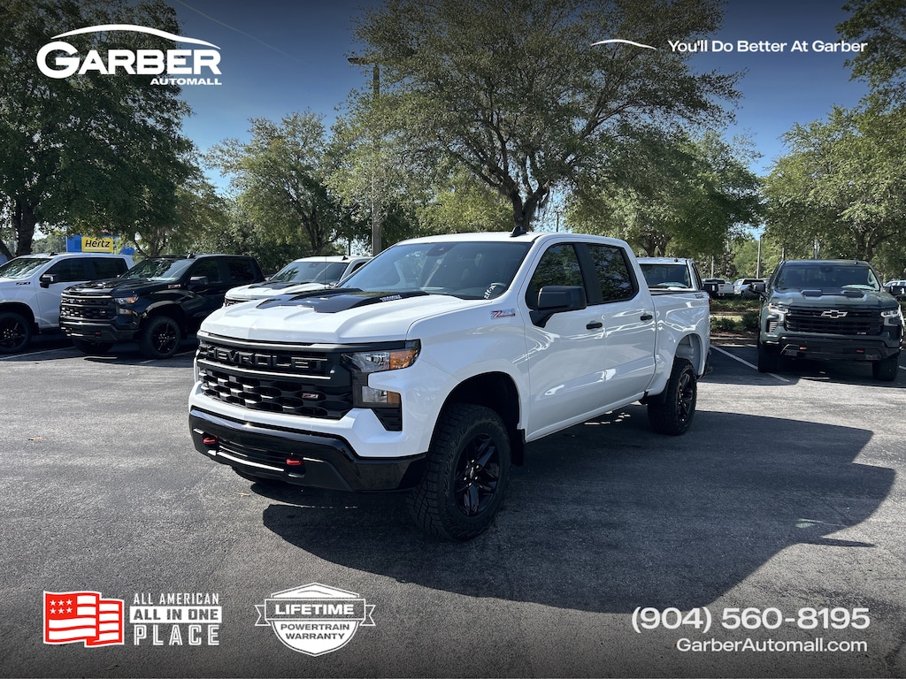 New 2026 Chevrolet Silverado 1500 Custom Trail Boss Truck