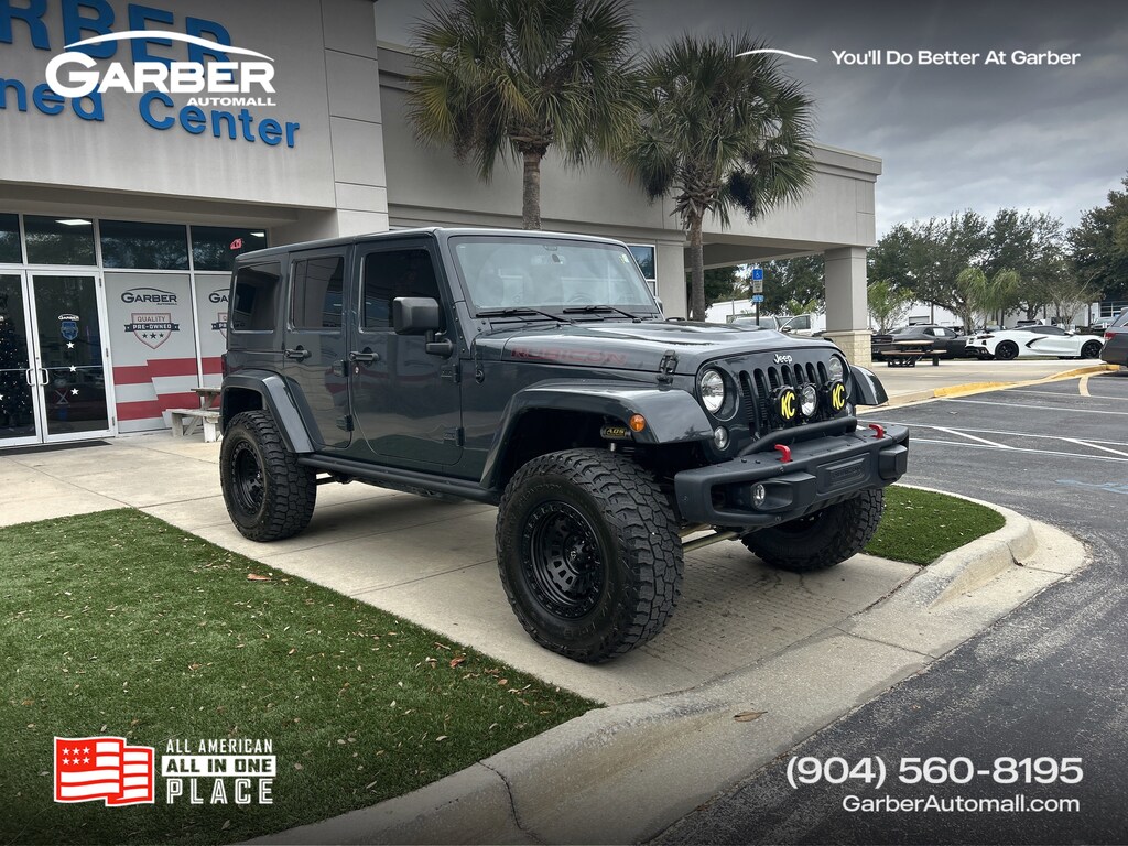 Used 2016 Jeep Wrangler Unlimited Rubicon Hard Rock SUV
