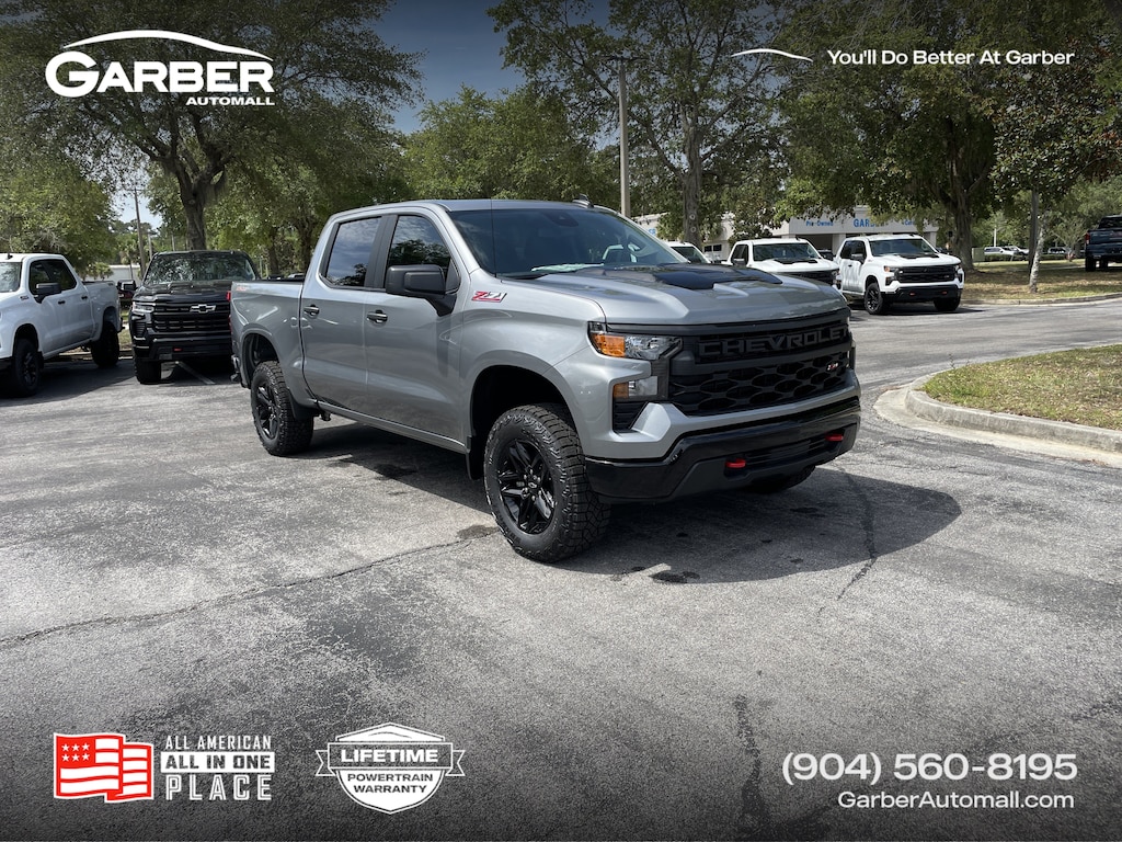 New 2026 Chevrolet Silverado 1500 Custom Trail Boss Truck