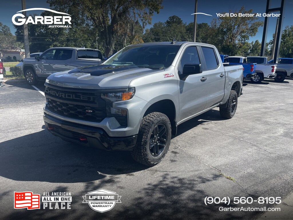 New 2026 Chevrolet Silverado 1500 Custom Trail Boss Truck
