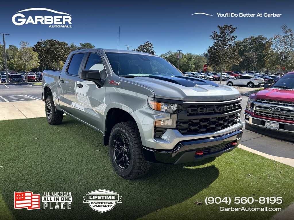 New 2026 Chevrolet Silverado 1500 Custom Trail Boss Truck