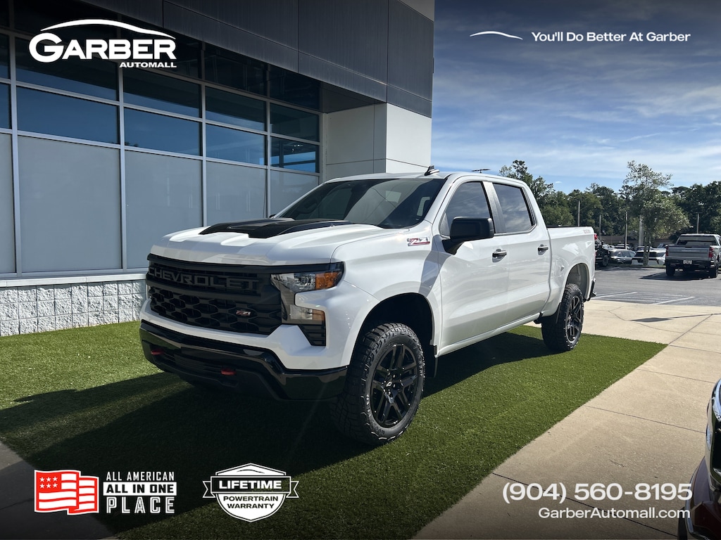 New 2026 Chevrolet Silverado 1500 Custom Trail Boss Truck