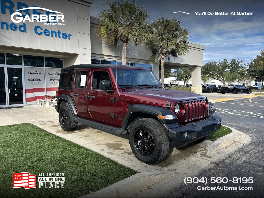 Used 2021 Jeep Wrangler Unlimited Sport S
