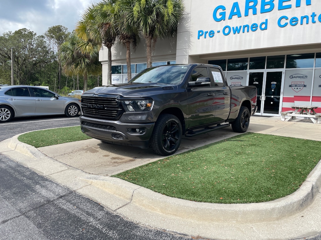 Used 2021 Ram 1500 Big Horn Quad Cab 4x4 64 Box Truck