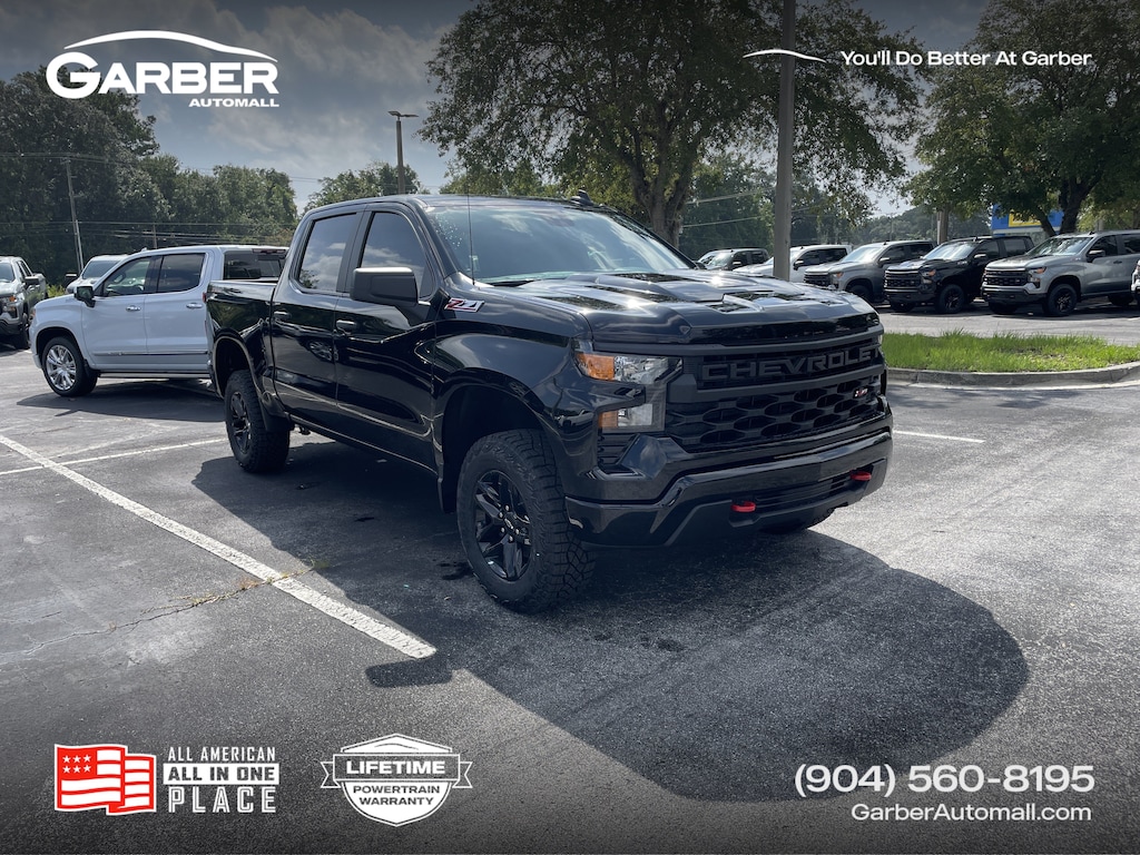 New 2026 Chevrolet Silverado 1500 Custom Trail Boss Truck