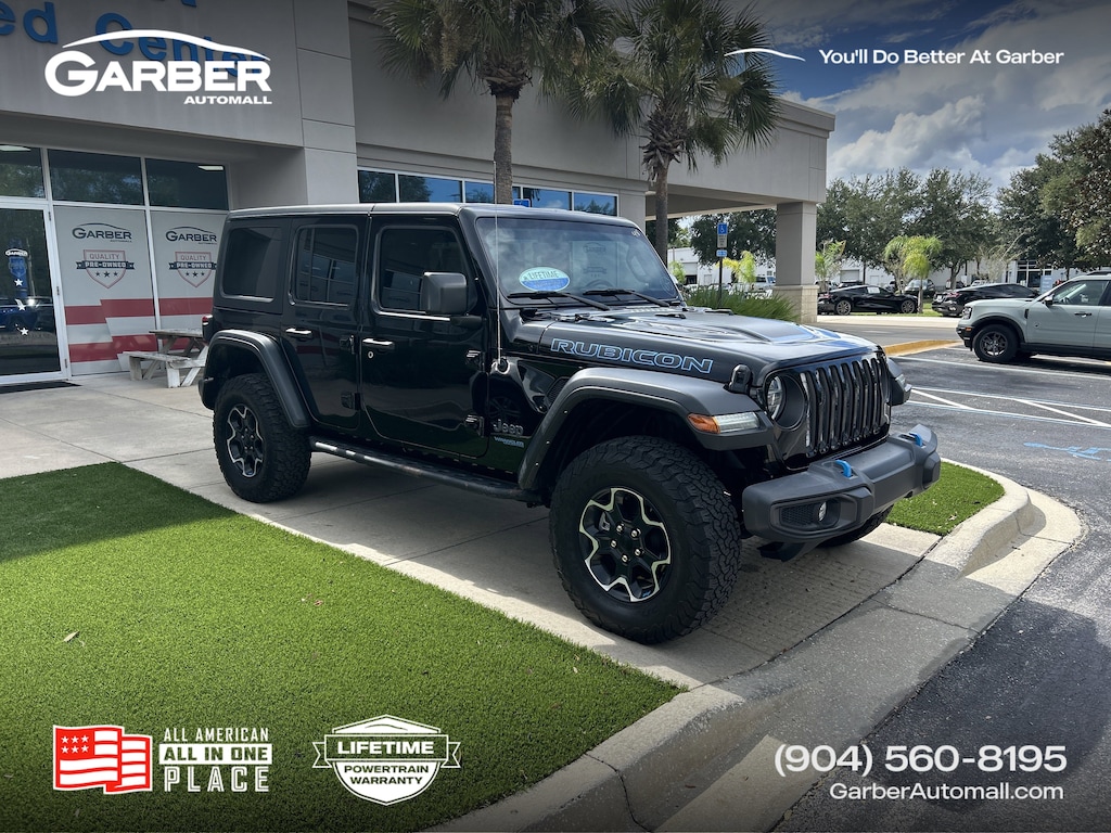 Used 2022 Jeep Wrangler 4xe Unlimited Rubicon 4x4 SUV