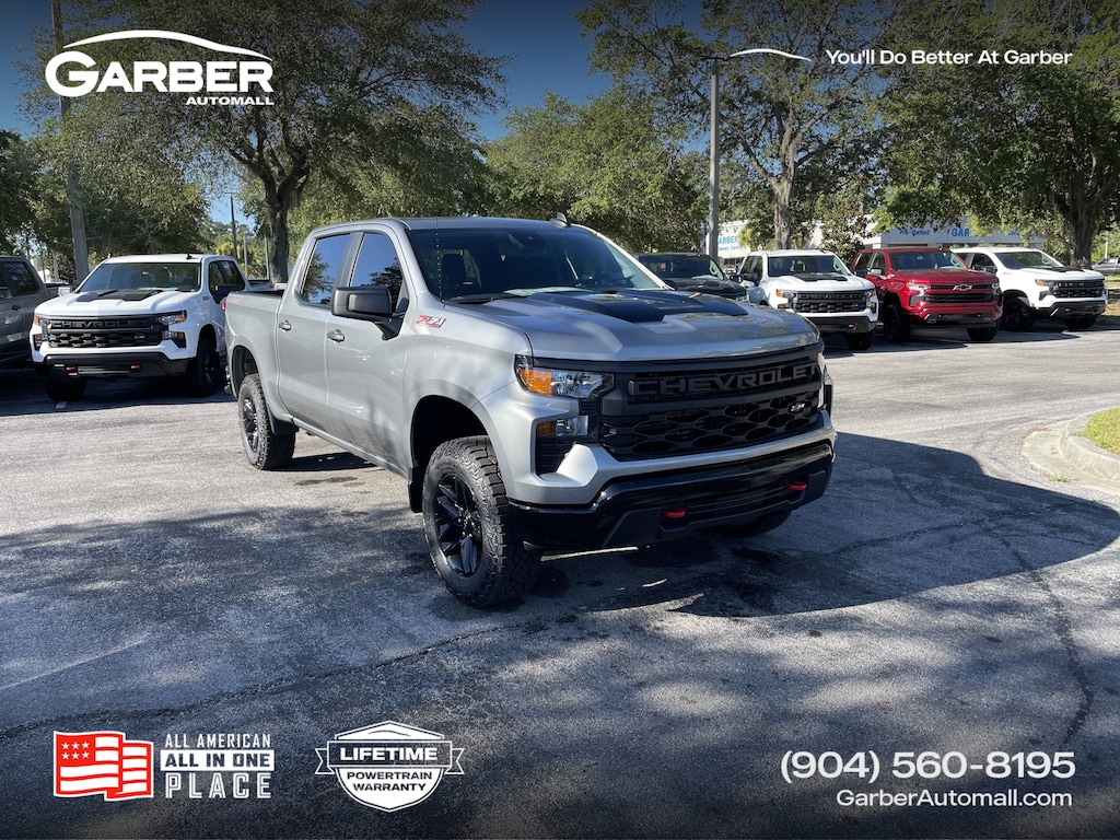 New 2026 Chevrolet Silverado 1500 Custom Trail Boss Truck