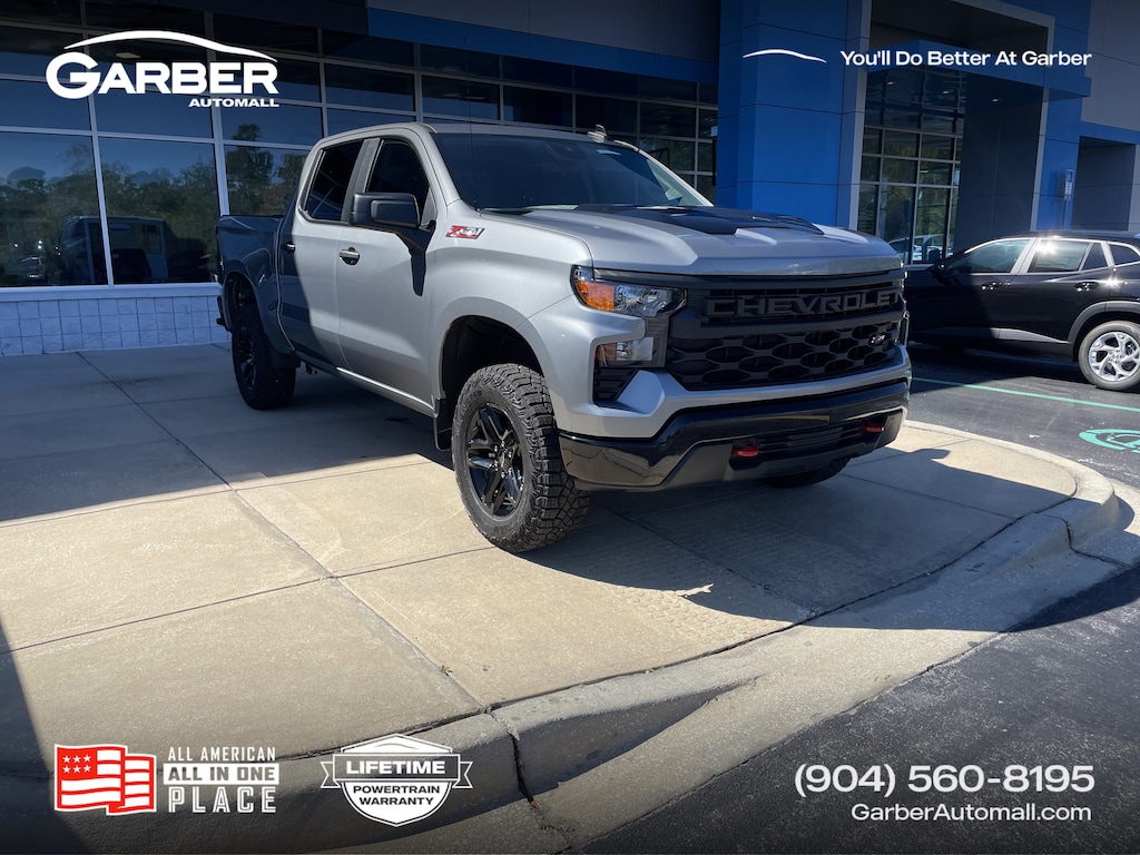 New 2026 Chevrolet Silverado 1500 Custom Trail Boss Truck