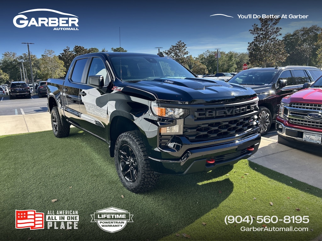 New 2026 Chevrolet Silverado 1500 Custom Trail Boss Truck