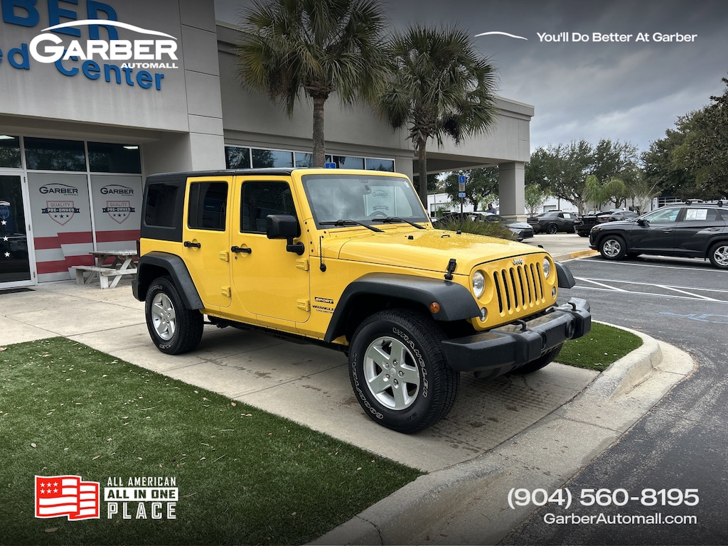 Used 2015 Jeep Wrangler Unlimited Sport