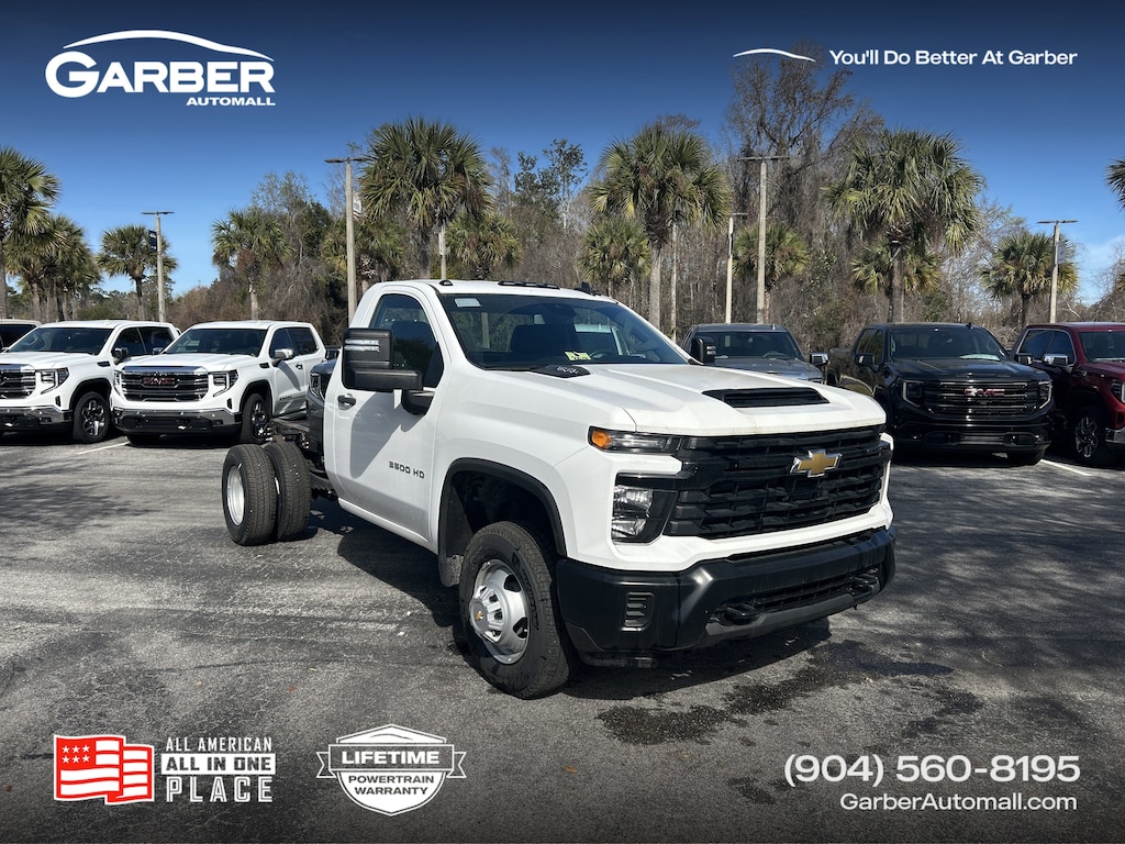 New 2024 Chevrolet Silverado 3500 HD Chassis Cab Work Truck Truck