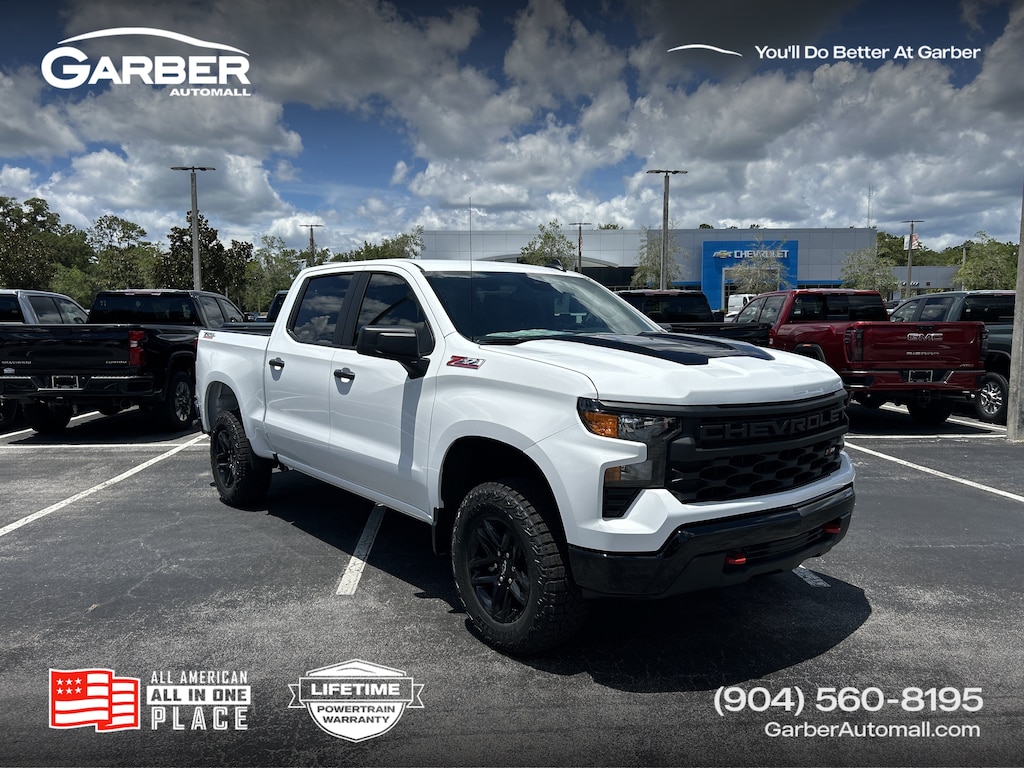 New 2026 Chevrolet Silverado 1500 Custom Trail Boss Truck