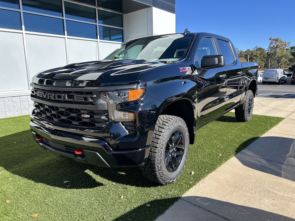 New 2026 Chevrolet Silverado 1500 Custom Trail Boss Truck