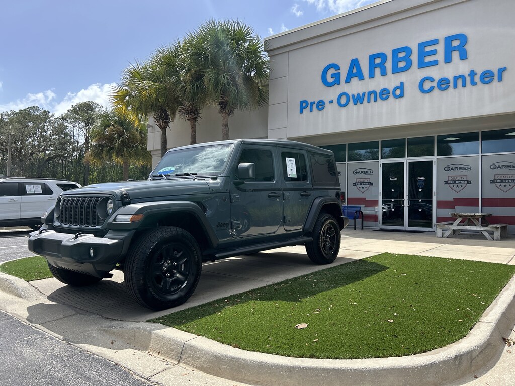 Used 2025 Jeep Wrangler 4-Door Sport 4x4 SUV