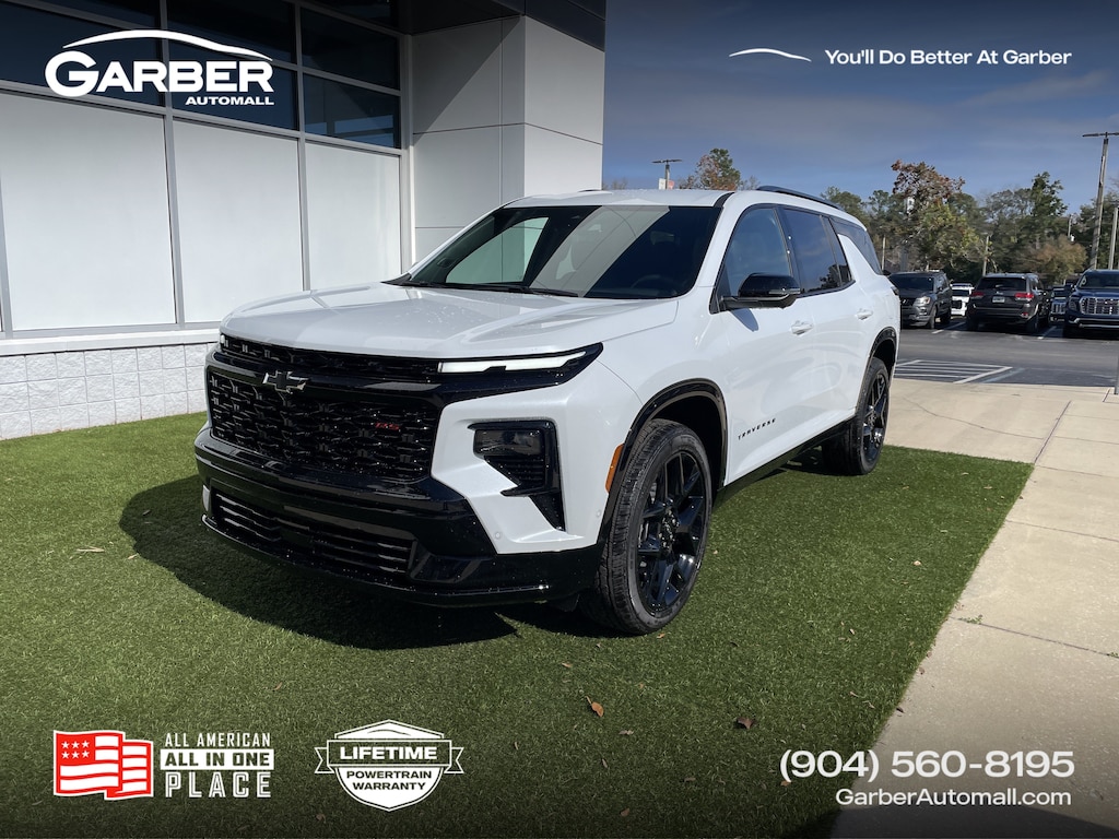 New 2026 Chevrolet Traverse RS SUV