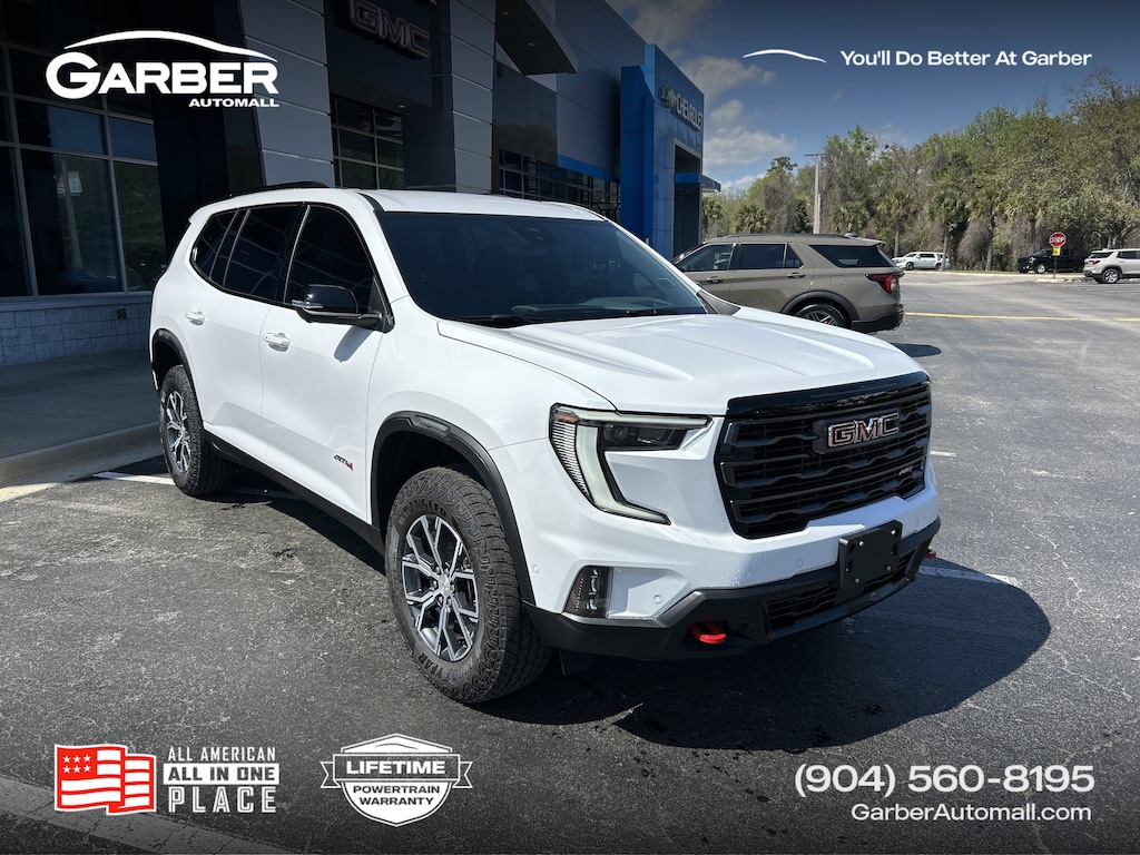 New 2026 GMC Acadia AT4 SUV