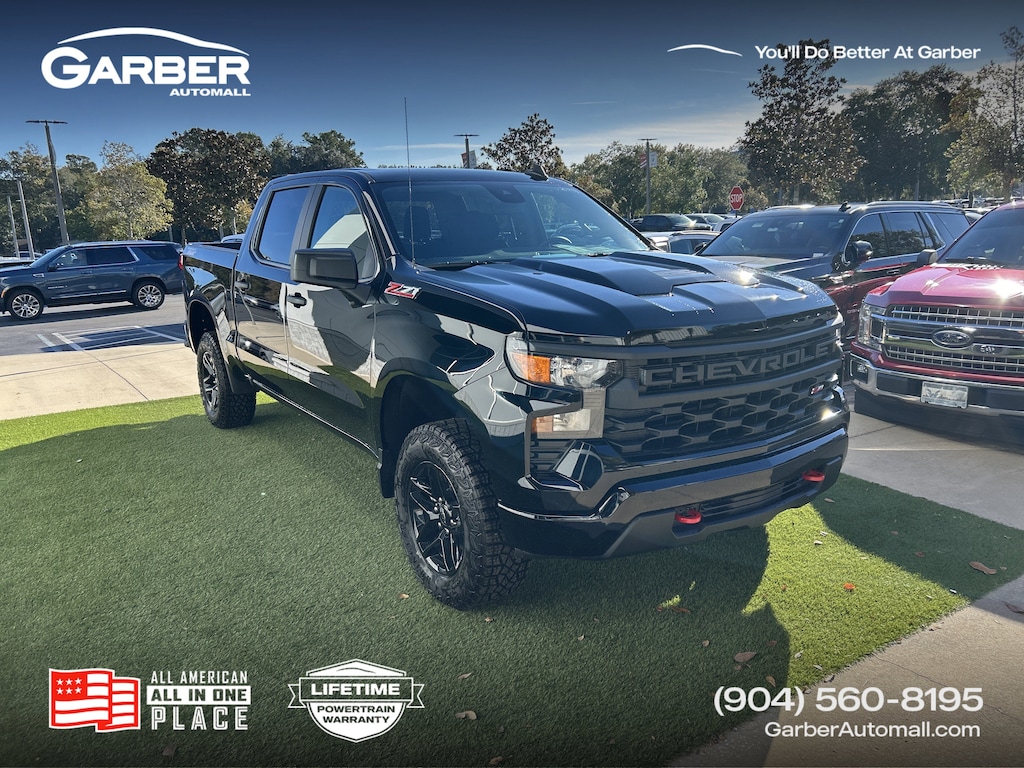 New 2026 Chevrolet Silverado 1500 Custom Trail Boss Truck