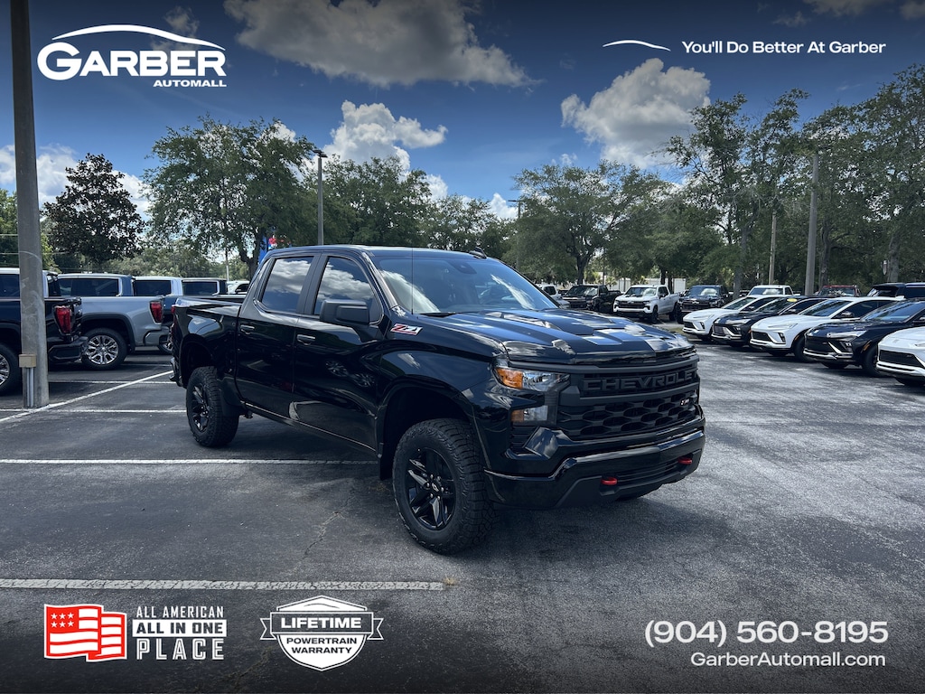 New 2026 Chevrolet Silverado 1500 Custom Trail Boss Truck