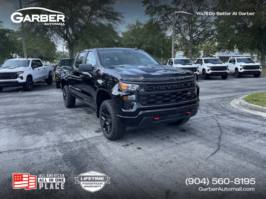 New 2026 Chevrolet Silverado 1500 Custom Trail Boss Truck