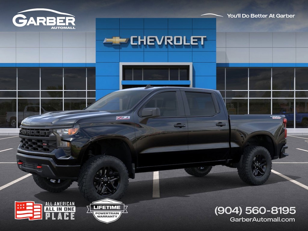 New 2026 Chevrolet Silverado 1500 Custom Trail Boss Truck
