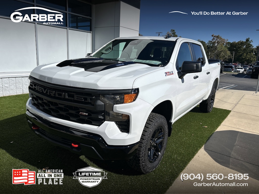 New 2026 Chevrolet Silverado 1500 Custom Trail Boss Truck